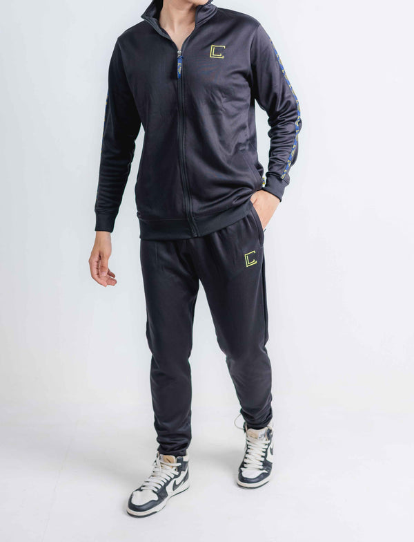 Winter Track Suit for Ultimate Comfort and Style / Solid Black